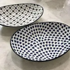 (219)オーバル小皿 zara home、IKEA、francfranc