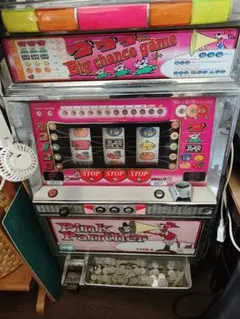 実機　ピンクパンサーSP　コイン不要機仕様 ♪パチスロ実機 山佐 ピンクパンサーSP コイン不要機付き