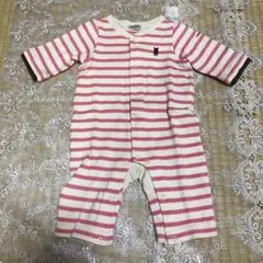 【美品】MIKI HOUSE ロンパース 60