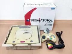 ジャンク品SEGA SATURN 本体 箱付き