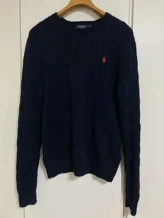 【期間限定価格】ポロラルフローレンのケーブルニット セーター