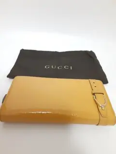 GUCCI グッチ 長財布 イエロー