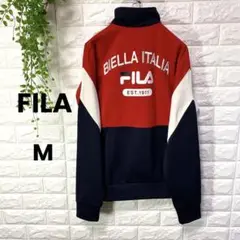 フィラ FILA スポーツウエア レッド/ネイビー/ホワイト/ベージュ【M 】