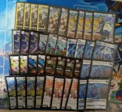 デュエマ　無色ジョーカーズ スリーブ付き本格構築