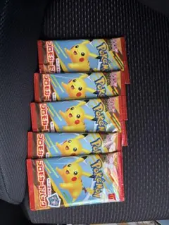 マクドナルド　ポケモンカード　5パック