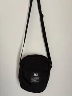 SEA WINDANDSEA 大きめショルダーバッグ ブラック●完売品●未使用品 WIND AND SEA - WINDANDSEAウィンダンシー 2024AW SHOULDER BAG