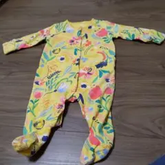 ネクストベビー　花柄ロンパース