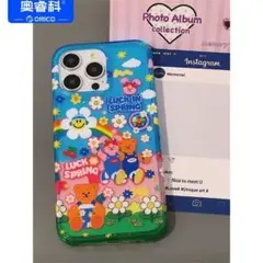 花畑　iPhoneケース　アイフォンカバー