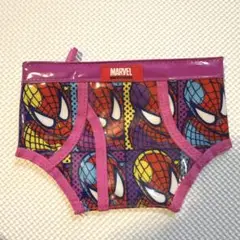 パンツ型ポーチ　スパイダーマン　ユニバ