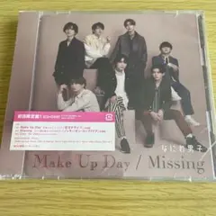新品未開封 なにわ男子 CD 『Make Up Day / Missing』