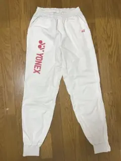 YONEX ホワイトジャージ ピンクロゴ