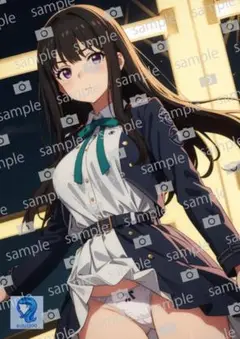 【まとめ買い割引対象】0055　アートポスター　A4サイズ　美女