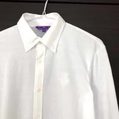 BEAMS GOLFビームスゴルフ★おしゃれなシンプルボタンダウンシャツ★M