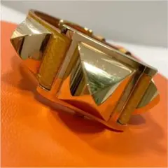 ❤️稼働済❤️ HERMES メドール 時計 黄色 イエロー コリエドシアン