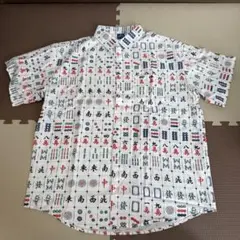 【新品未使用】麻雀牌 半袖ワイシャツ