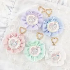 選べるシフォンカラー5色♡くまちゃんマタニティマーク ロゼット