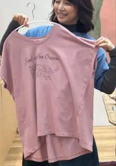クロスアンドクロス ハグオーワー生活のたのしみ展 石田ゆり子ハニオTシャツ クロスアンドクロス ハグオーワー ロンT 生活のたのしみ展 石田