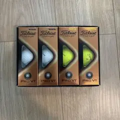 Titleist Pro V1 ゴルフボール 4個入り　詰め合わせ1ダース