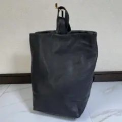 未使用 タグ付き アンコキーヌ リュック トートバッグ レザー シボ革 グリーン 未使用 タグ付き アンコキーヌ リュック トートバッグ レザー