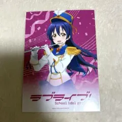 ラブライブ 園田海未　ブロマイド　東京駅一番街　パレード　20周年　うみ　μ's