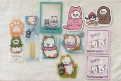 ダイソー DAISO セリア Seria ねこに転生したおじさん てぷちゃん