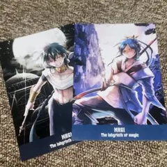 マギ ポストカード ポップアップ 特典 ジュダル 練白龍