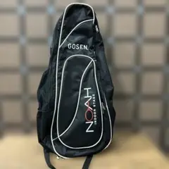 GOSEN バドミントン　テニス　ラケットバッグ 黒