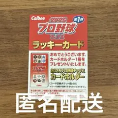 2025プロ野球チップス 第1弾 ラッキーカード