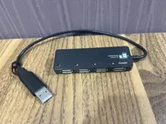 【美品】4ポート USBハブ 電源スイッチ付き