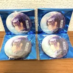 家庭教師ヒットマン PALE TONE Rain 缶バッジ　 六道骸　4個