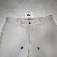 23 美品　ジャブスアルキヴィオ　スラックス　ベージュ　44 マサッチョ