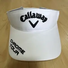 新品未使用☆Callaway バイザー ホワイト