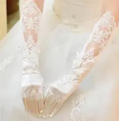 値下げ !ドレスをより華やかに✦ ウェディング グローブ 手袋 ドレス 仮装