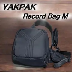 ✨美品✨ヤックパック レコードバッグM ショルダーバッグ ボディバッグ 黒 2025年最新】yakpak レコードの人気アイテム - メルカリ