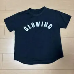 黒 GLOWING Tシャツ サイズ160