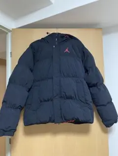 Jordan 黒 パファージャケット フード付き