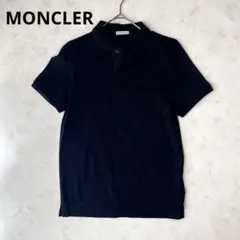 MONCLER モンクレール ポロシャツ XS ブラック 綿100% トルコ製