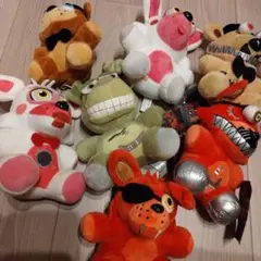 【新品未使用】fnafナイトメア ぬいぐるみ 7個セット