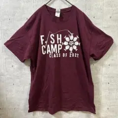 E26 カレッジTシャツ FISH CAMP 2022 ギルダン テキサスA&M