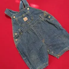 BABY COUNTRY デニムオーバーオール 80