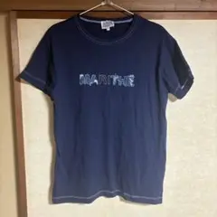 MARITHÉ FRANÇOIS GIRBAUD Tシャツ M ネイビー