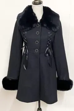 MA*RSのレースアップロングコート
