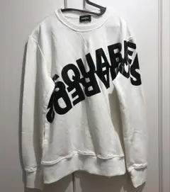 DSQUARED2 白トレーナー Lサイズ