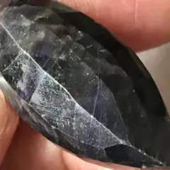 サファイア 原石 ルース 96.1ct ナチュラル ブルーサファイア コランダム