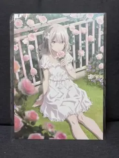 スパイ教室 A4クリアファイル 花と少女
