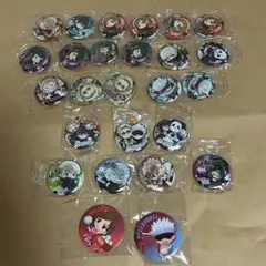呪術廻戦　ガチャガチャ　缶バッジ　26点　まとめ売り