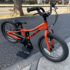 子供用自転車 16インチ Precaliber 身長99-117cm オレンジ