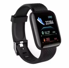【2025年最新版】スマートウォッチ ブラック 男女兼用 大画面 新品