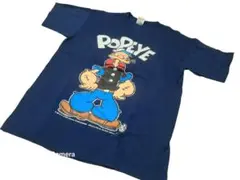 デッド！希少！93s USA製 ポパイ-アメリカン Tシャツ jp-L