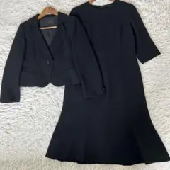 美品　CURASTYLE 高級　ブラックフォーマル　喪服　大きなサイズ　日本製